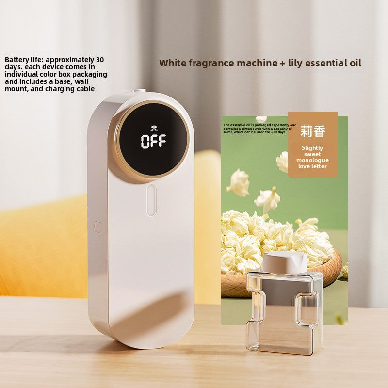 Wall-mounted aromatherapy machine