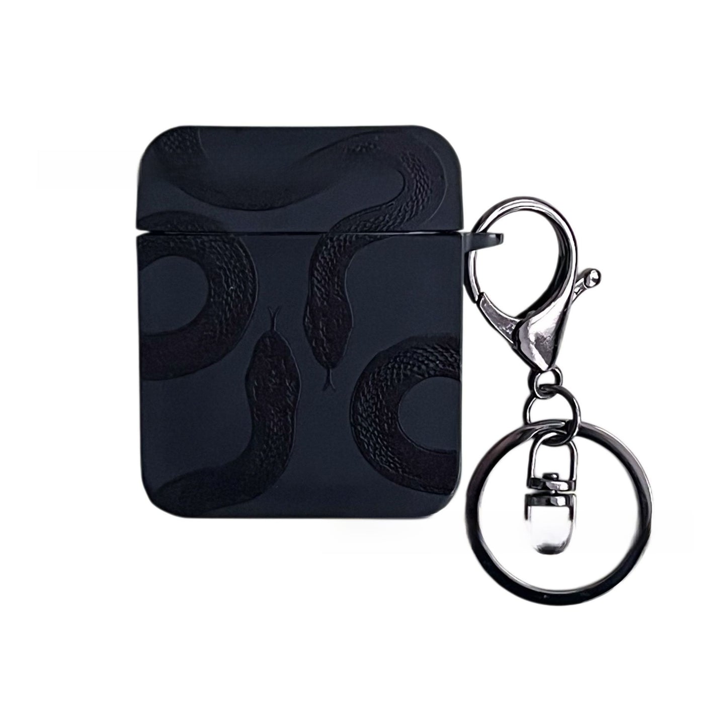 Double snake AirPods case made from premium flexible silicone