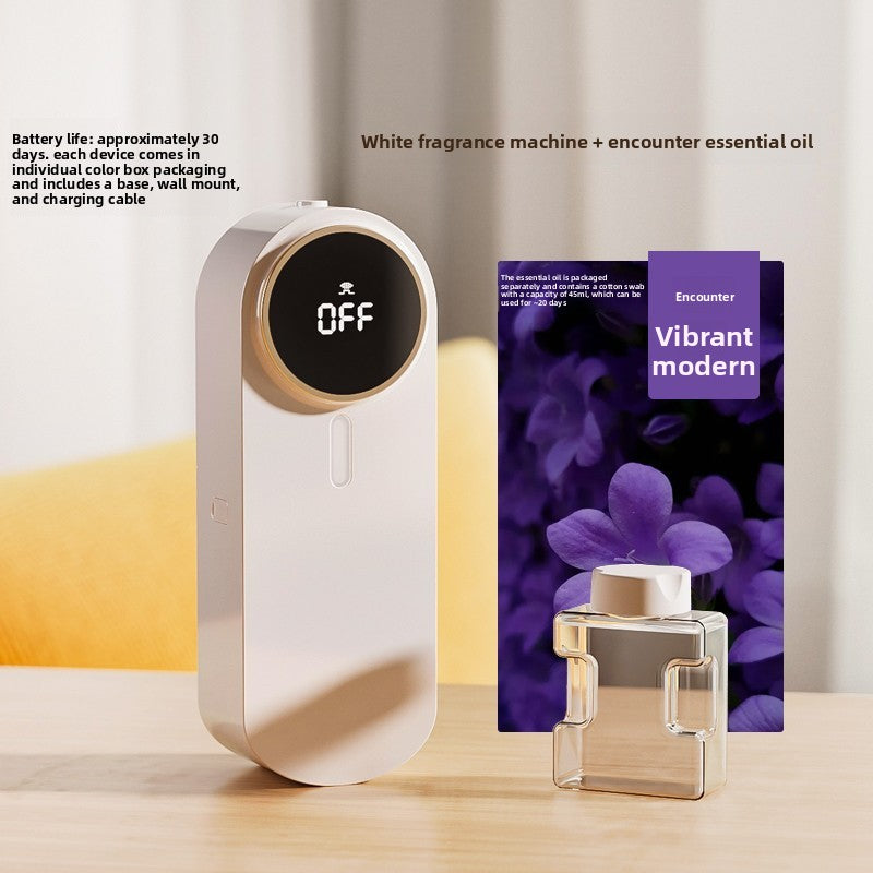 Wall-mounted aromatherapy machine