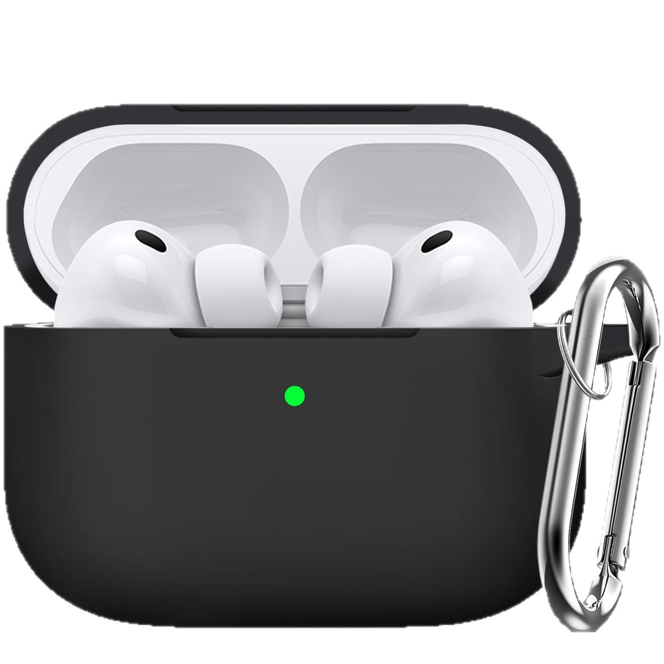 Soft silicone AirPods case in sky blue