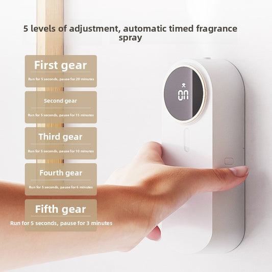 Wall-mounted aromatherapy machine